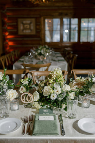 S+D | Summer wedding in Aspen at Pine Creek Cookhouse - Plum Sage Flowers