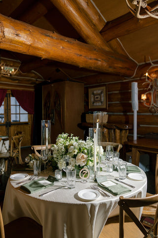 S+D | Summer wedding in Aspen at Pine Creek Cookhouse - Plum Sage Flowers