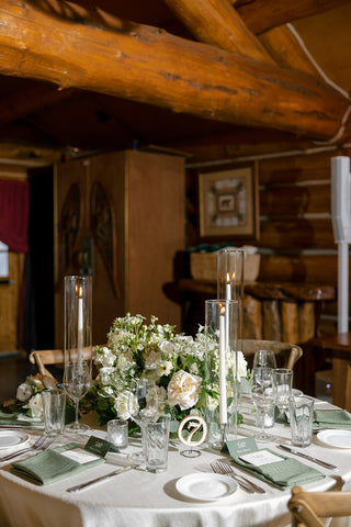 S+D | Summer wedding in Aspen at Pine Creek Cookhouse - Plum Sage Flowers
