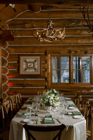 S+D | Summer wedding in Aspen at Pine Creek Cookhouse - Plum Sage Flowers