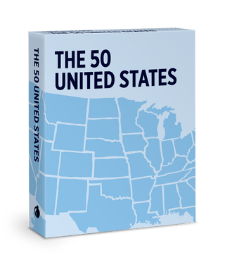 The 50 United States Knowledge Cards - Plum Sage Flowers