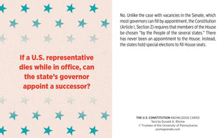 The U.S. Constitution Quiz Deck Knowledge Cards - Plum Sage Flowers