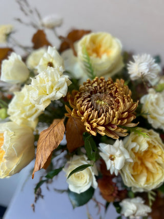 Toffee Buttercream | Compote Centerpiece - Plum Sage Flowers