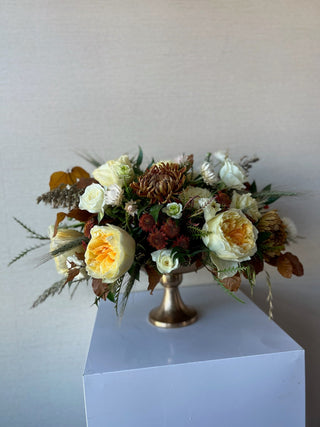 Toffee Buttercream | Compote Centerpiece - Plum Sage Flowers