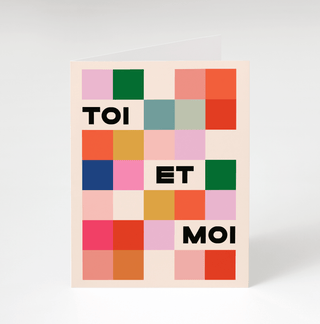 Toi Et Moi Card - Plum Social Events & Flowers