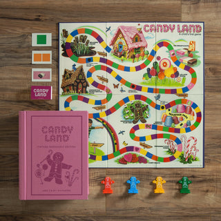Vintage Bookshelf Game: Candy Land - Plum Social Events & Flowers