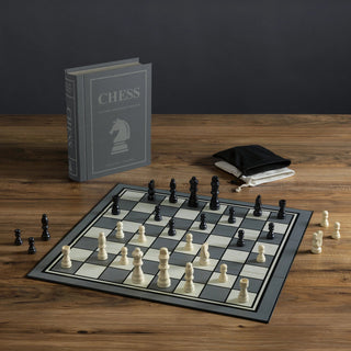 Vintage Bookshelf Game: Chess - Plum Social Events & Flowers
