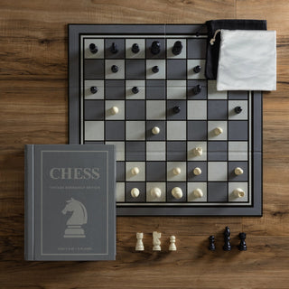 Vintage Bookshelf Game: Chess - Plum Social Events & Flowers