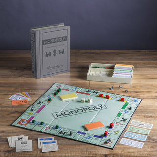 Vintage Bookshelf Game: Monopoly - Plum Social Events & Flowers