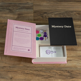 Vintage Bookshelf Game: Mystery Date - Plum Social Events & Flowers