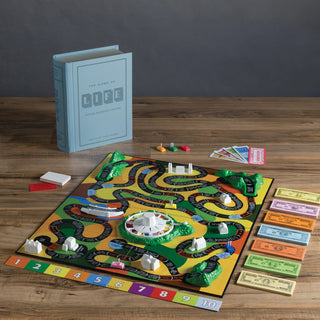 Vintage Bookshelf Game: The Game of Life - Plum Social Events & Flowers