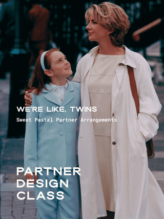 We're Like Twins | Partner Flower Class in Denver | May 23 at 3:30 PM - Plum Social Events & Flowers