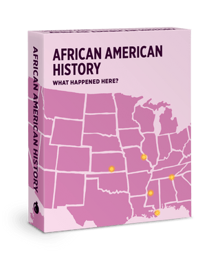 What Happened Here? African American History Knowledge Cards - Plum Sage Flowers