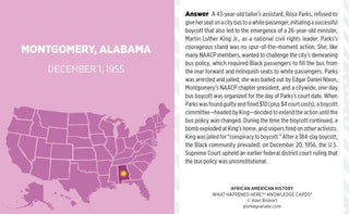 What Happened Here? African American History Knowledge Cards - Plum Sage Flowers