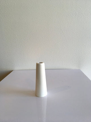 White conic budvase - Plum Social Events & Flowers