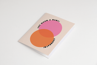 You Made A Baby Card - Plum Social Events & Flowers