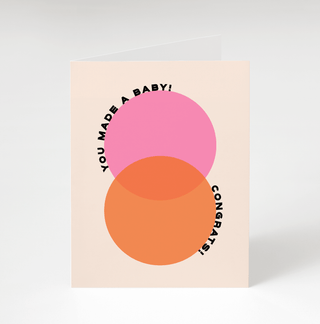 You Made A Baby Card - Plum Social Events & Flowers