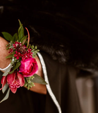 Corsage - Plum Sage Flowers
