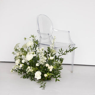 Ivory & Blue Ground Spray - Plum Sage Flowers