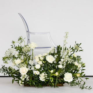 Ivory & Green Ground Spray - Plum Sage Flowers