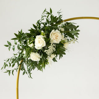 Pastel Small Arch Spray - Plum Sage Flowers